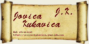 Jovica Kukavica vizit kartica